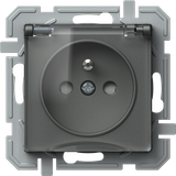 SOCKET FRENCH+COVER 2P+E 16A 250V~ AT XO 4417081