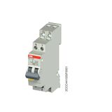 E211X-16-20ON-OFF Switch,16 A,acc. to EN 250/400 V AC,2NO,0NC,0CO, El. Color:Grey,1LED,Yellow, MW:1