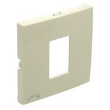 COVER PLATE F/TELEPHONE SOCKET IVORY