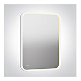 60208D/W/V WHITE RECTANGULAR MIRROR 20W CCTV IP44 230V DIM