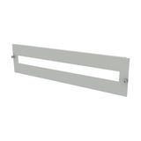 ProfiSNAP Front Plate, for enclosure width 800mm, H=175mm, with 45mm c