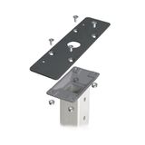 Coupling plate for sloped panel