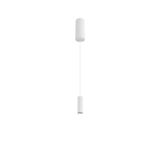 LALU®, pendant light, Led Base, Mix&Match, 150cm, 9.5W, 3000K, PHASE, white