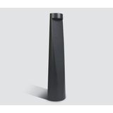 ANTHRACITE BOLLARD 40cm 7W WW IP65 100-240V