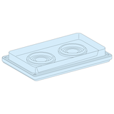 GL.PLATE 2 IN D33-72MM DIR.MOUNT.G IP55