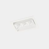 Downlight Bento Adjustable 3 LEDS 6.1W LED warm-white 3000K CRI 90 34.3º White IP23 467lm