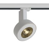 WHITE COB 30W WW TRACKSPOT HONEYCOMB 230V