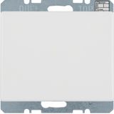 Object thermostat with push-button interface, Arsys, polar white gloss
