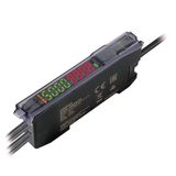 Fiber amplifier, twin digital display, smart tuning, PNP, double outpu E3X 2007E