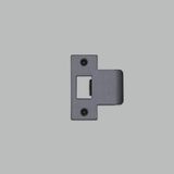 STRIKE PLATE KIT / T SHAPED / 60 MM DOOR / GUN METAL