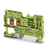 XT 2,5-TWIN/1P-PE - Protective conductor terminal block