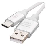 USB cable 2.0 A/Male - C/Male 1m white