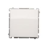 Single switch, (module), 10AX, quick connection, white