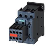 power contactor, AC-3e/AC-3, 32 A, 15 kW / 400 V, 3-pole, 110 V AC, 50