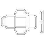 SV 1-3 Pilot connector 3/8 in flare