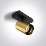BRUSHED BRASS GU10 10W DARK LIGHT
