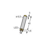 Inductive Sensor With Extended Switching Distance   NI6U-EH6.5-AP6X