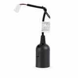 Fast Connection Lamp Holder E27 Black (3-Pack Blister)