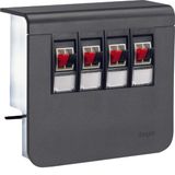 acc.box SL20055 socket+4 loudsp black
