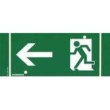 Pictograph Linda 18W arrow left, visibility: 24m