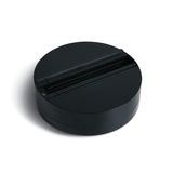 BLACK SURFACE MOUNT BASE FOR TRACK SPOTS