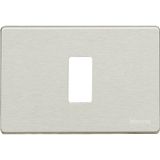 Cover plate Magic 1-module Oxidal