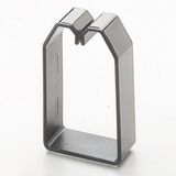 WIRING CONDUIT CLAMP 75X125MM RAL7030