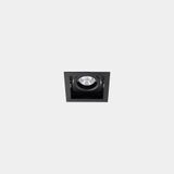 Downlight MULTIDIR TRIM SMALL 7.3W LED warm-white 2700K CRI 90 16.5º ON-OFF Black IP23 863lm