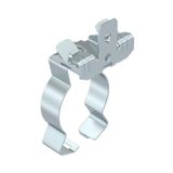 SCVPC 3-7 D40 Sijas stiprinājums ar cauruļu skavu 36-40mm