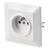 Socket, white