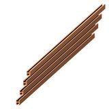 Mounting rails vertical distribution busbar 30x40, L: 1610 mm, 1 set=4 units