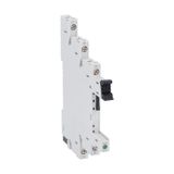 Socket for relay, 12...24VAC/DC, screw terminals