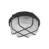 PANLUX Lamp CIRCLE 100W E27 plastic IP44 black