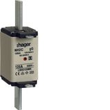 NH2C-Fuse-link 125A 500V gG twin-Indicator insulated gripping lugs