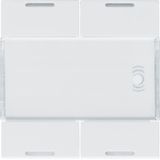 GALLERY TILE WHITE 4 BUTTONS WITH LED