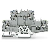 Double-deck terminal block