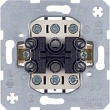 Rocker switch 3 x 1-pole Off, Module inserts