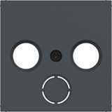 Central antenna socket 2/3-hole, breakable, A.x/C.x, antr.