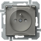 SOCKET FRENCH+COVER 2P+E 16A 250V~ BV TT XO 4417089