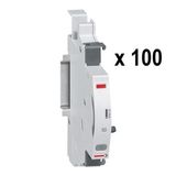 DX³ fault signaling inverter - 6A 250 V AC - 0.5 module - pack of 100
