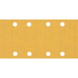 EXPERT C47 Sandpaper with 8 holes for Orbital Sanders 93 x 186 mm, G 18 5-pc