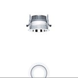 PANOS R R100 2k-940 SWI L AL WH - LED ceiling-recessed luminaire