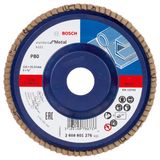 X431 flap disc, Standard for Metal 125 mm, 22.23 mm, 80