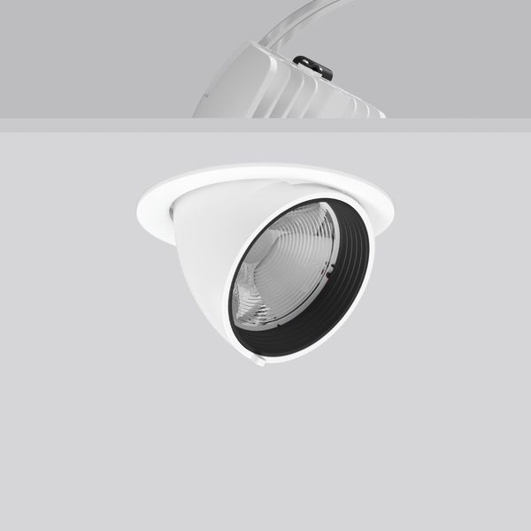 GOLAS maxi, 35 W, 3900 lm, 940, white, on/off Recessed projectors, D 1 image 2