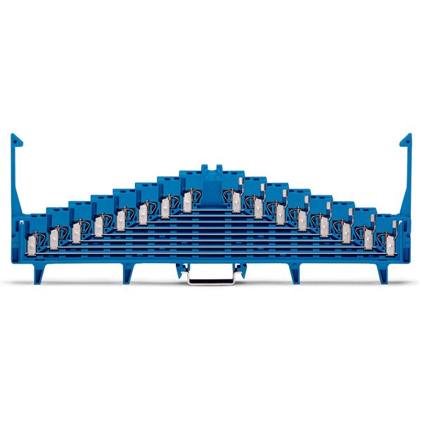 8-level terminal block for matrix patching with locking clips one pote image 1