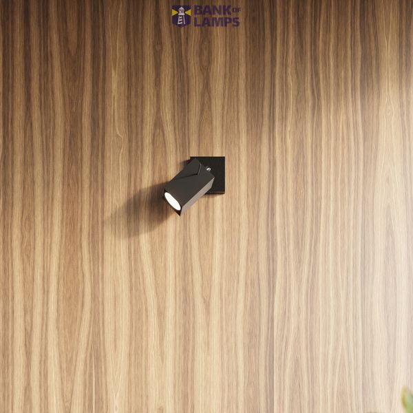 CEILING LAMP MERIDA 4L BLACK GU10 4X40W IP20 image 6