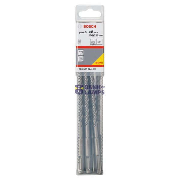 Hammer drill bit SDS-plus-5 8 x 150 x 215 mm image 2