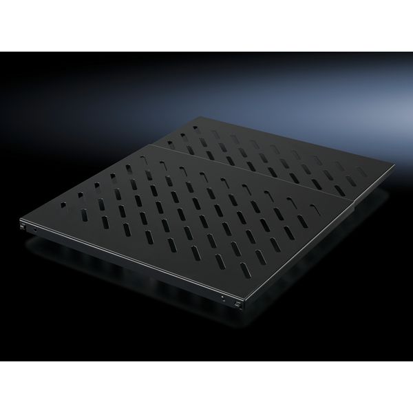 DK Component shelf, WxH: 484 mm x 1 U, 100 kg image 2