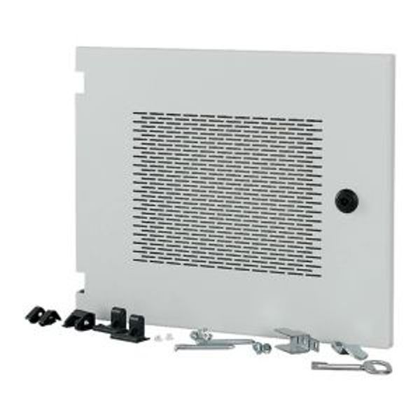 XTSZDSQV3-H350W425 Section wide door, ventilated, HxW=350x425mm, IP31, grey image 4