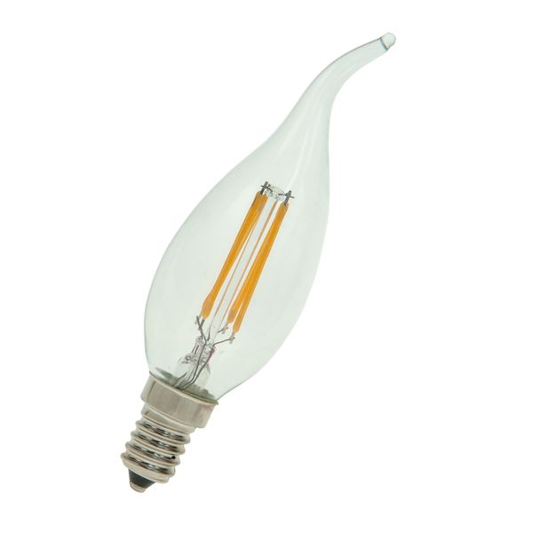 LED Filament C35 Cosy E14 240V 3W 2700K Clear image 1